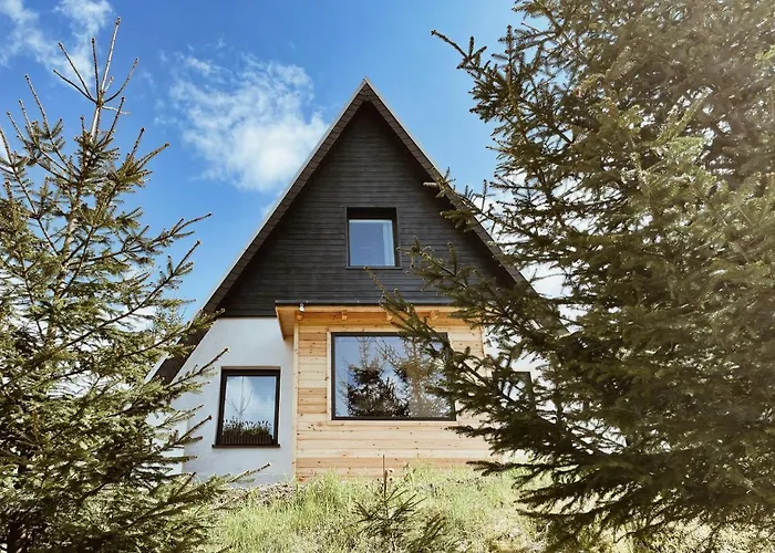 Kleines Chalet Im Erzgebirge Mit Sauna Und Kamin